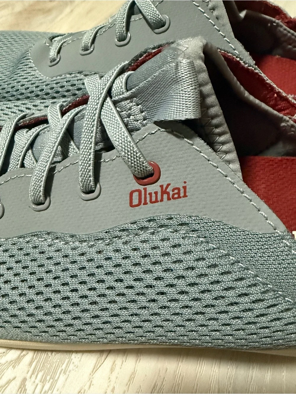 OluKai Men's MOKU PAE Shoes in Gray, Size 9.5